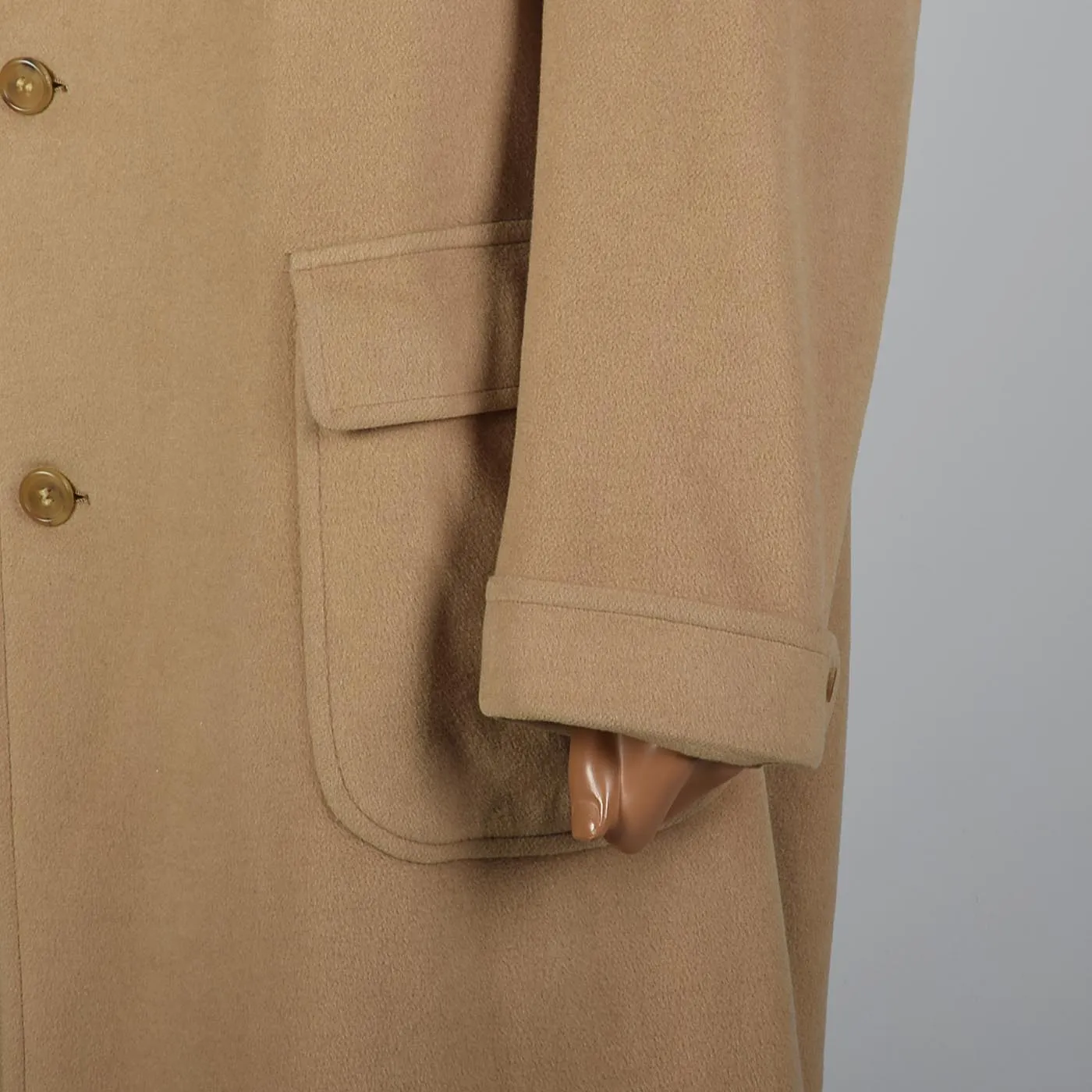 1950s Brooks Brothers Tan Overcoat