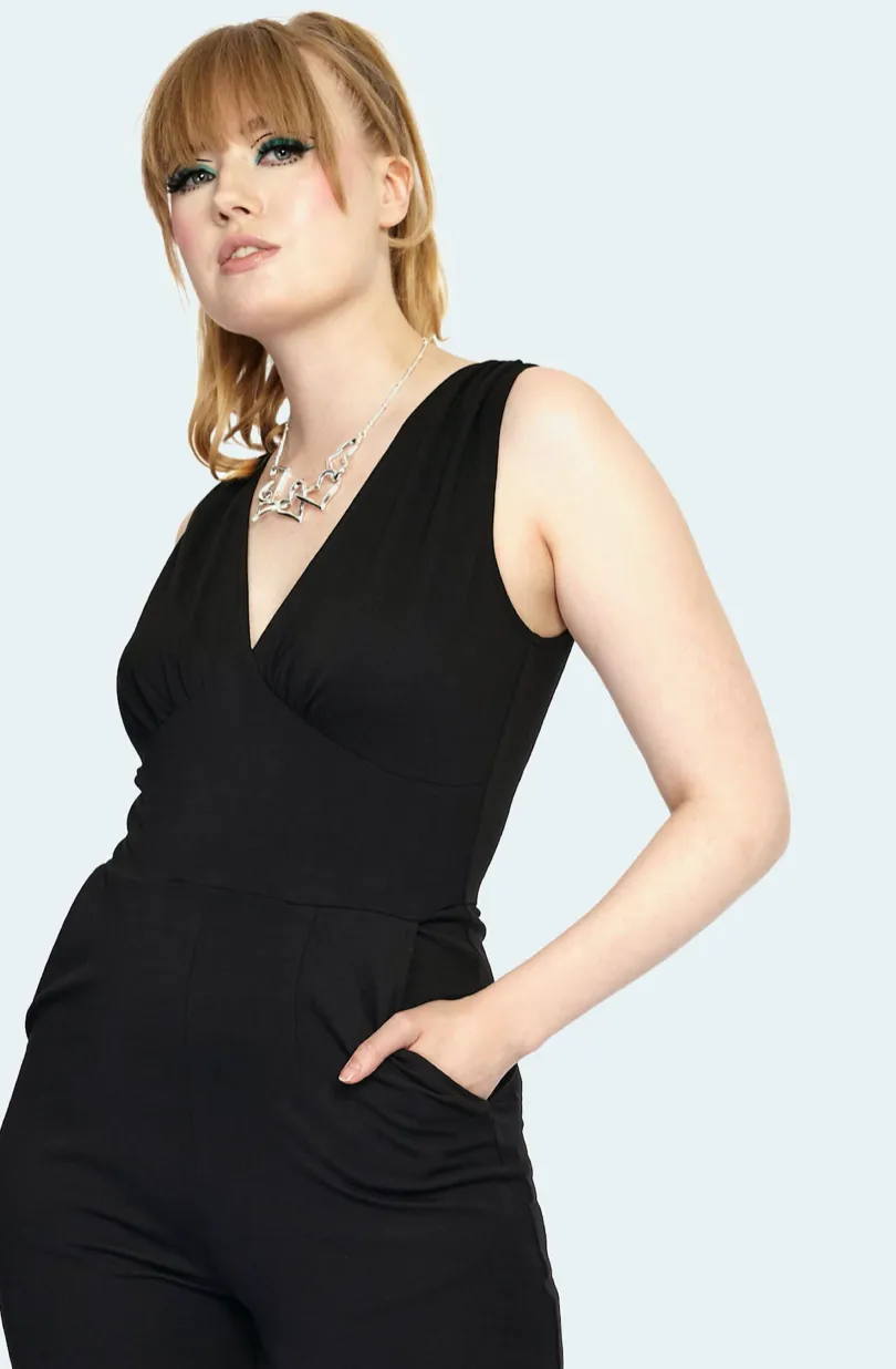 60s Flared Jumpsuit