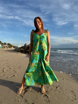 Angel Jumpsuit | Caribbean Leopard