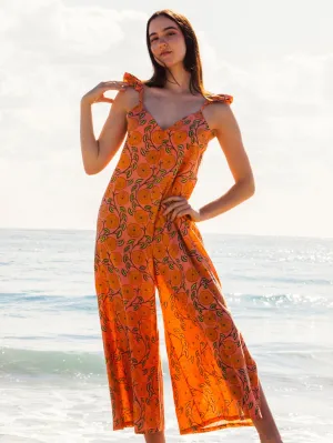 Angel Jumpsuit | Dahlia Peach
