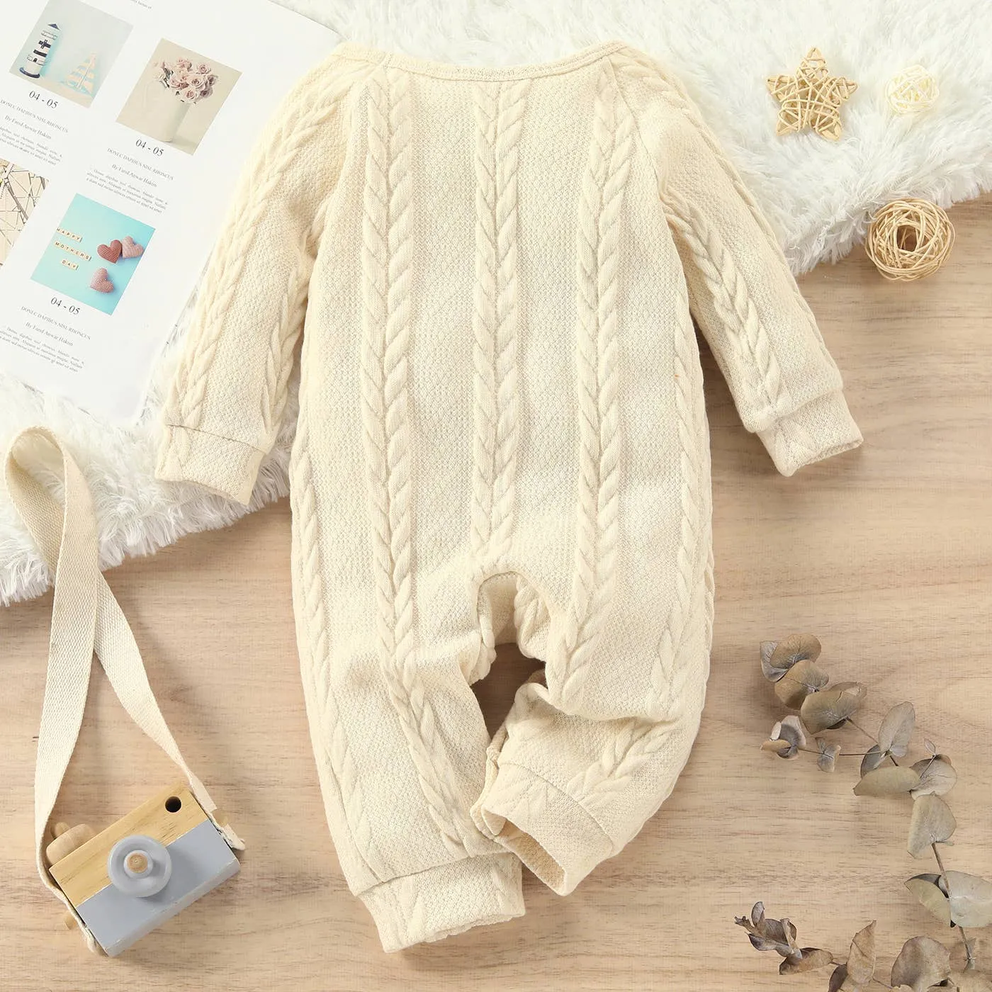 Baby Cable Knit Onesie