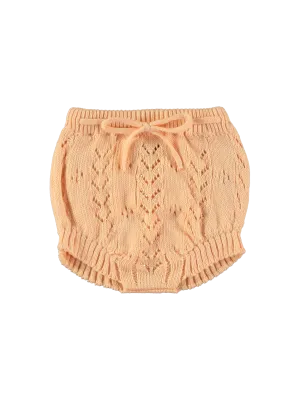 Baby Openwork Knitted Bloomer