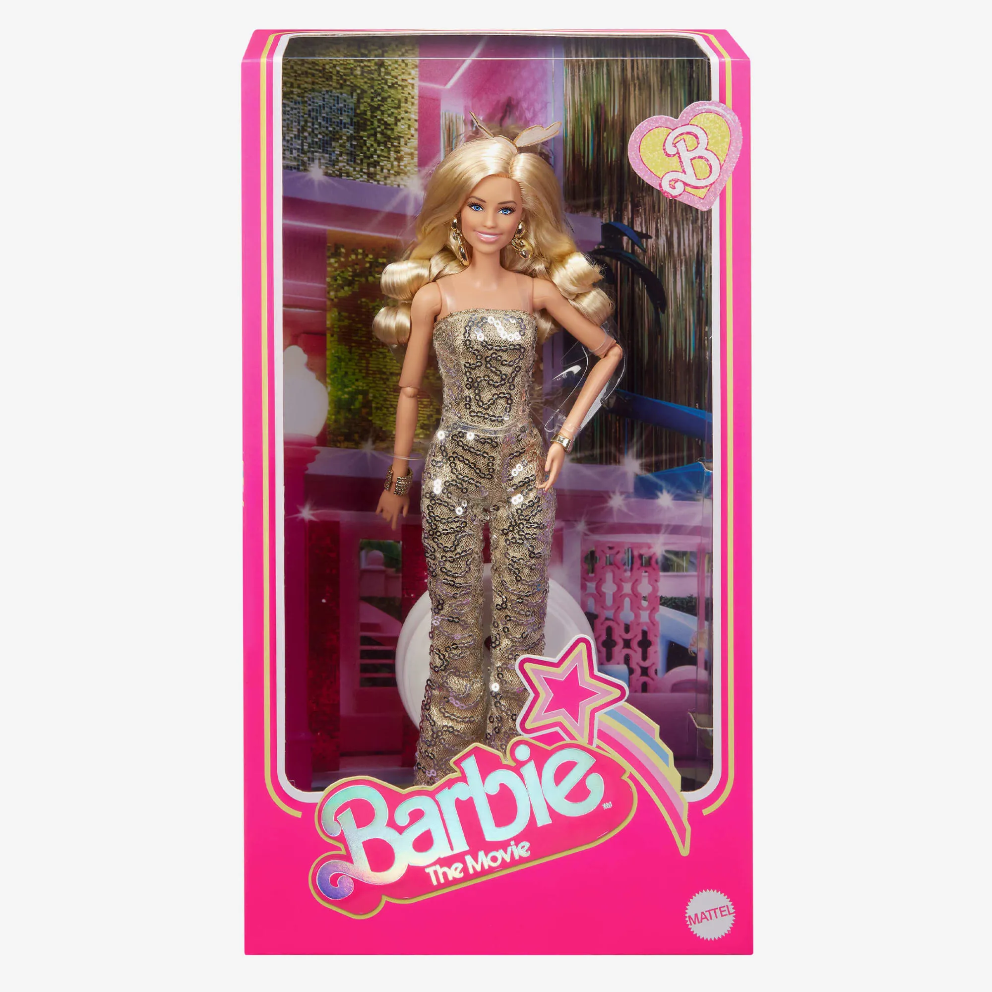 Barbie in Gold Disco Jumpsuit – Barbie The Movie