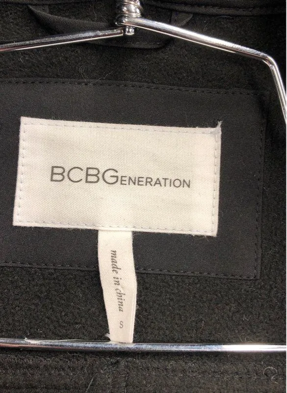 BCBGeneration Women's Black Overcoat - Size S