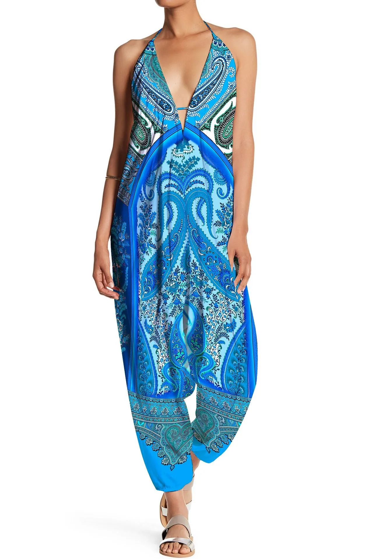Blue Women Jumpsuit