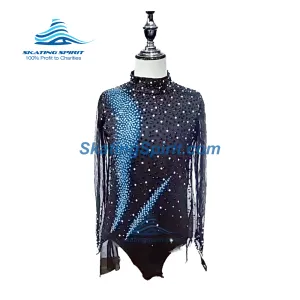 Boys/Men Figure Skating Clothes, Matching Pants Optional #M020