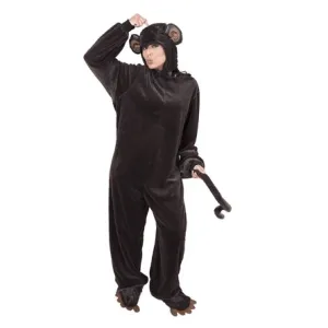 Brown Monkey Adult Jumpsuit