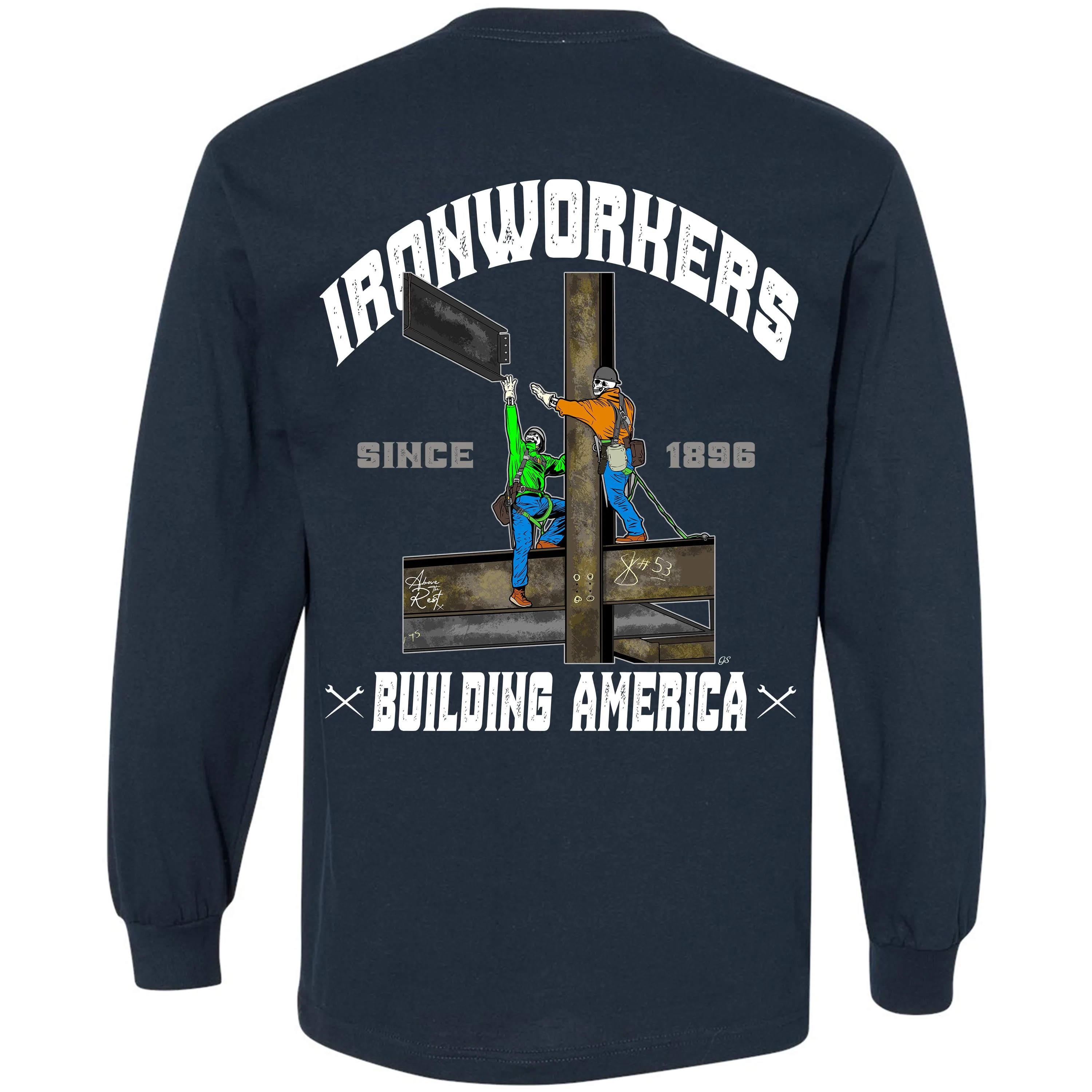 BUILDING AMERICA LONG SLEEVE