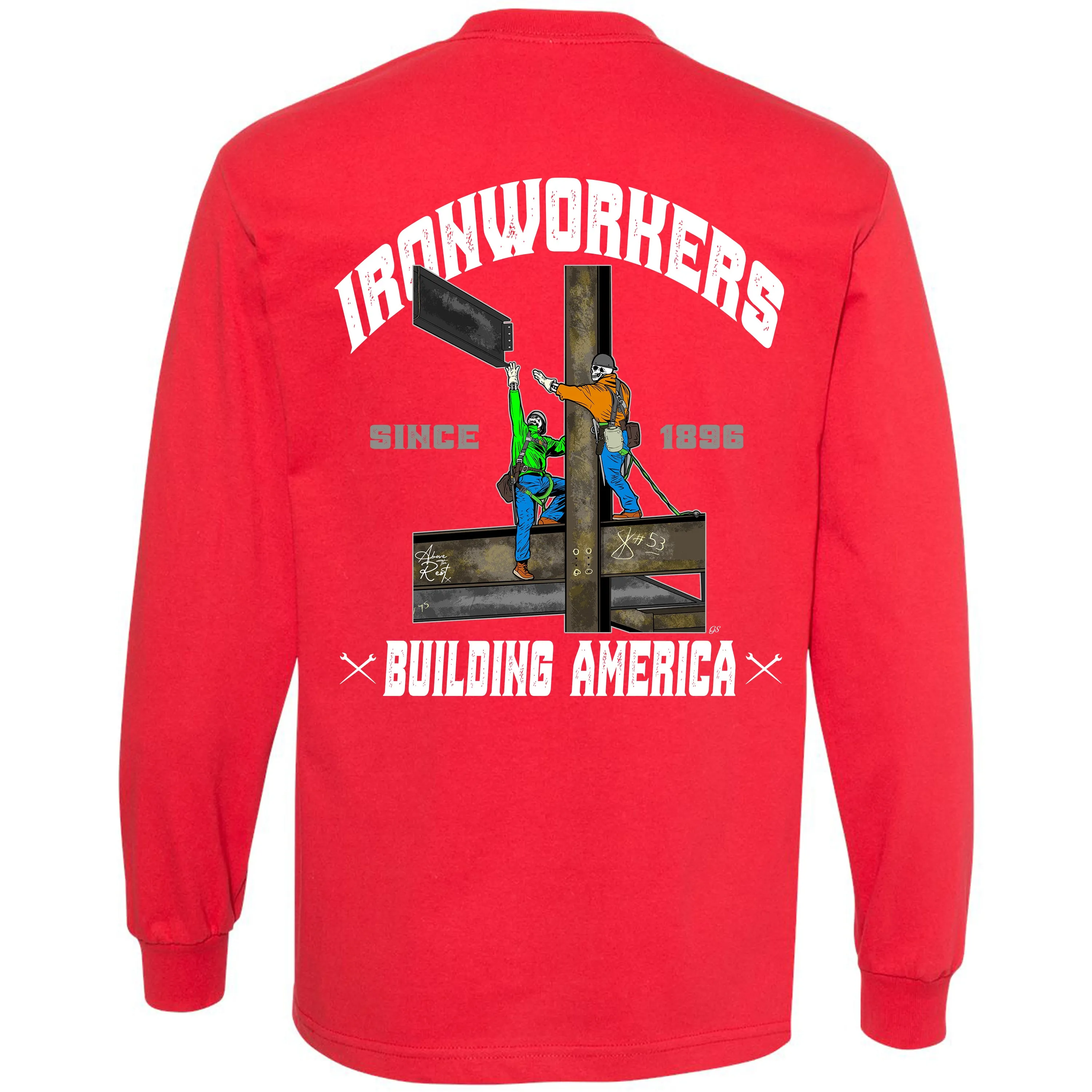 BUILDING AMERICA LONG SLEEVE