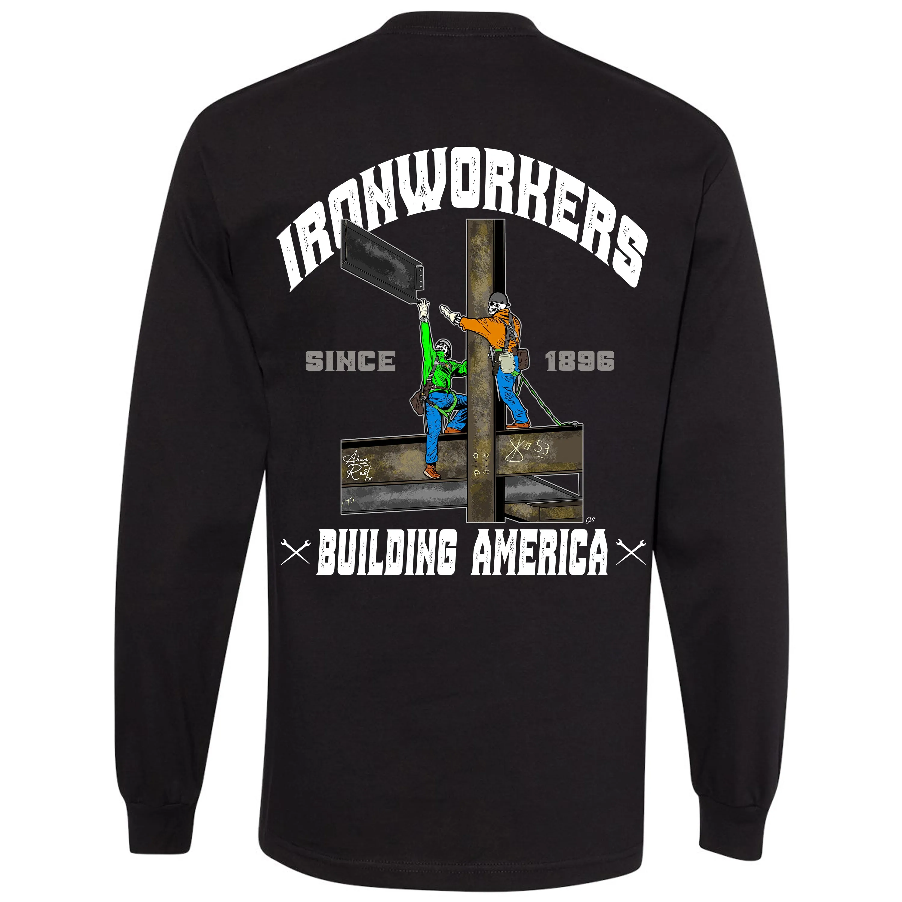 BUILDING AMERICA LONG SLEEVE