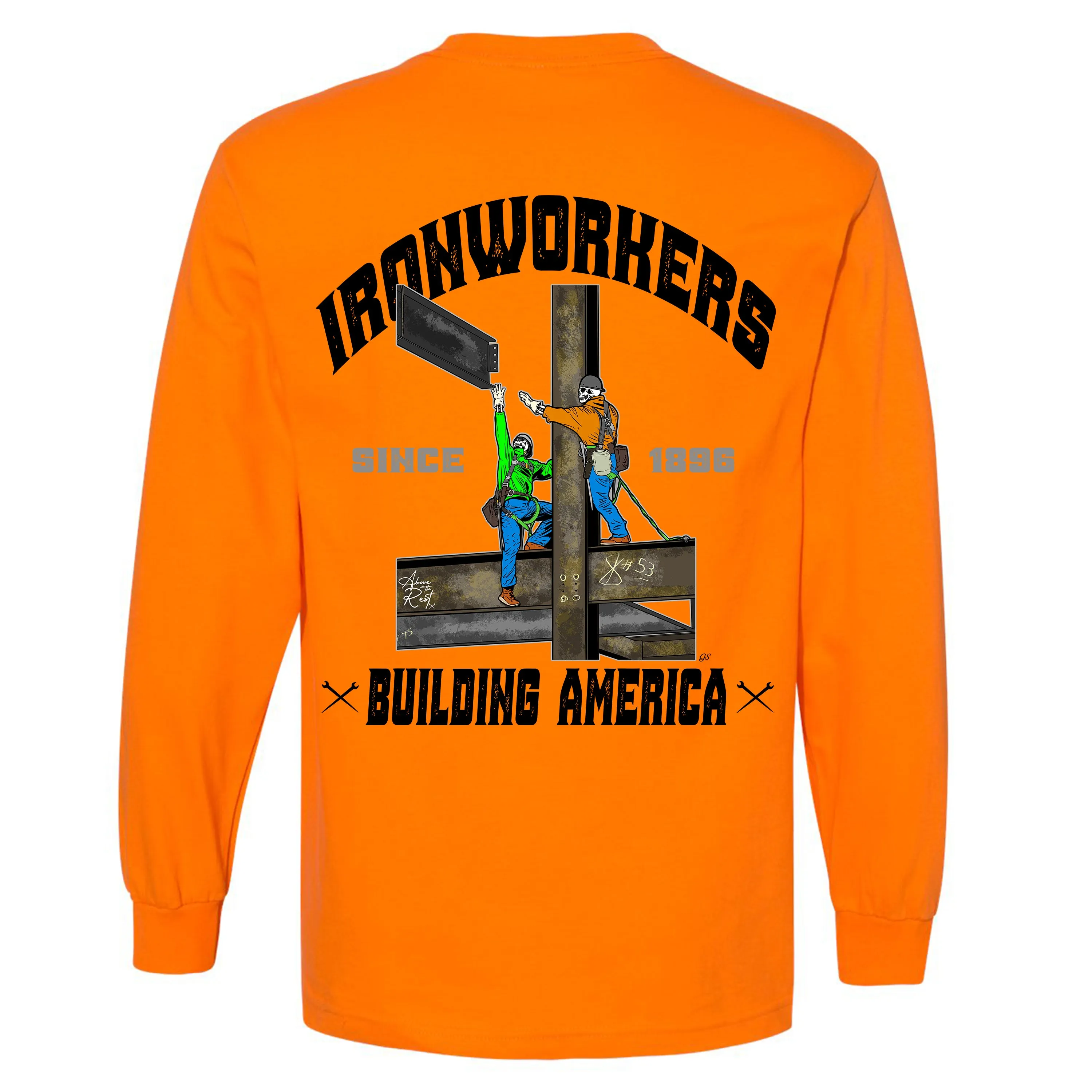 BUILDING AMERICA LONG SLEEVE