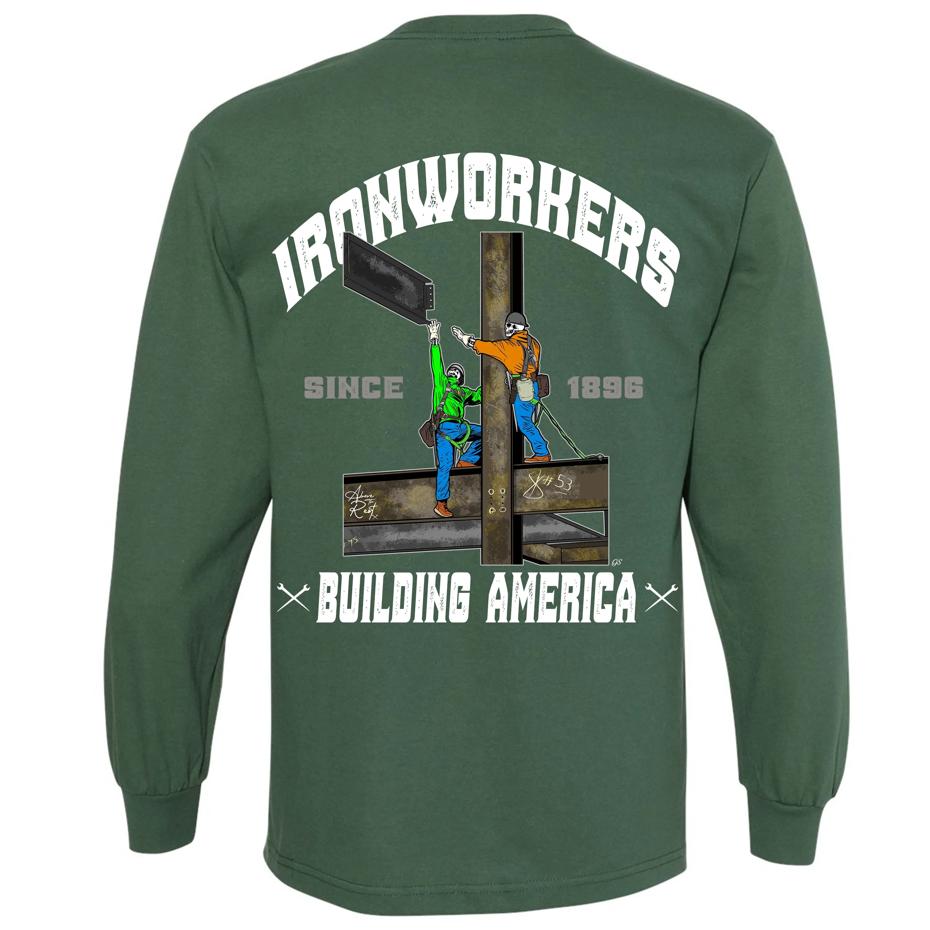 BUILDING AMERICA LONG SLEEVE