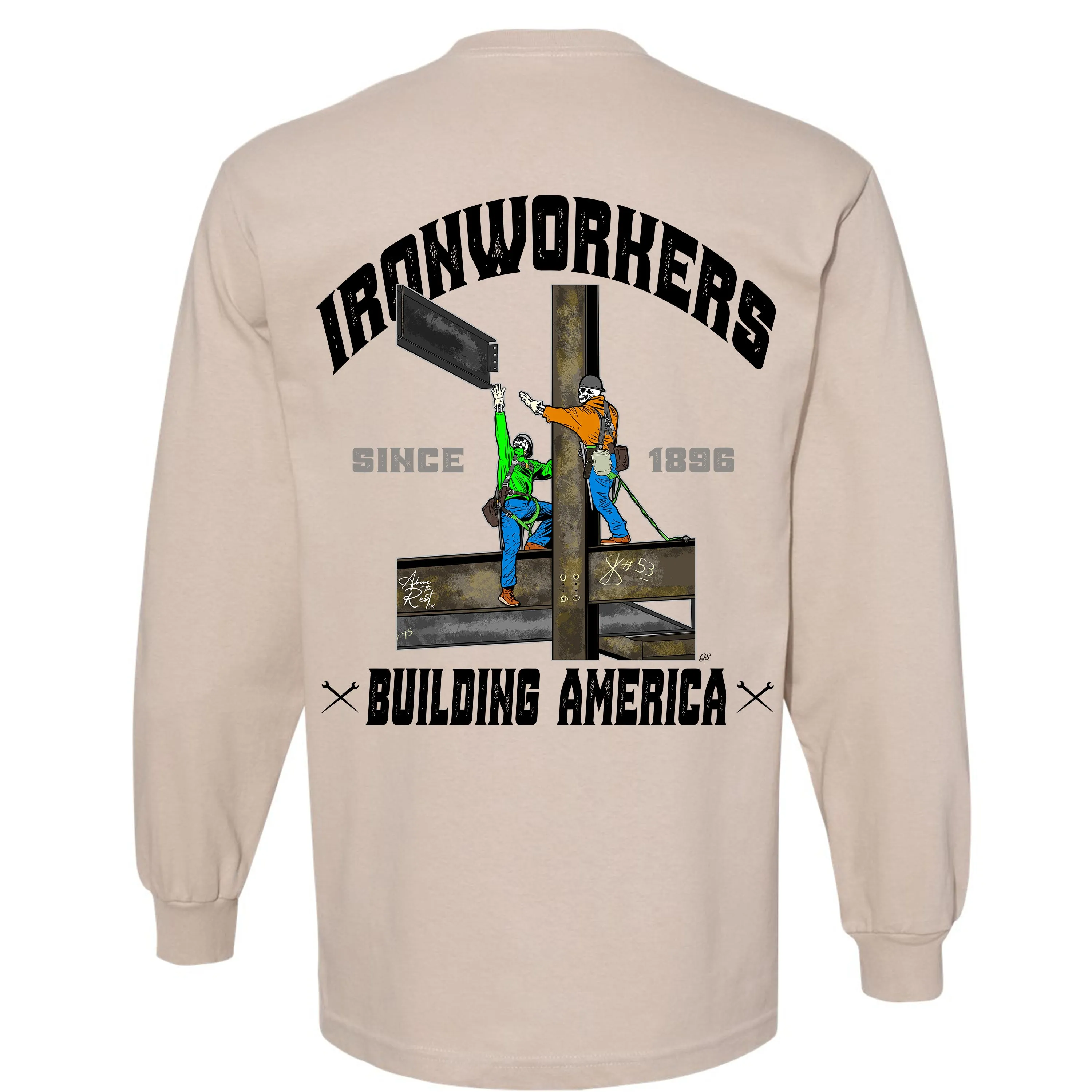 BUILDING AMERICA LONG SLEEVE