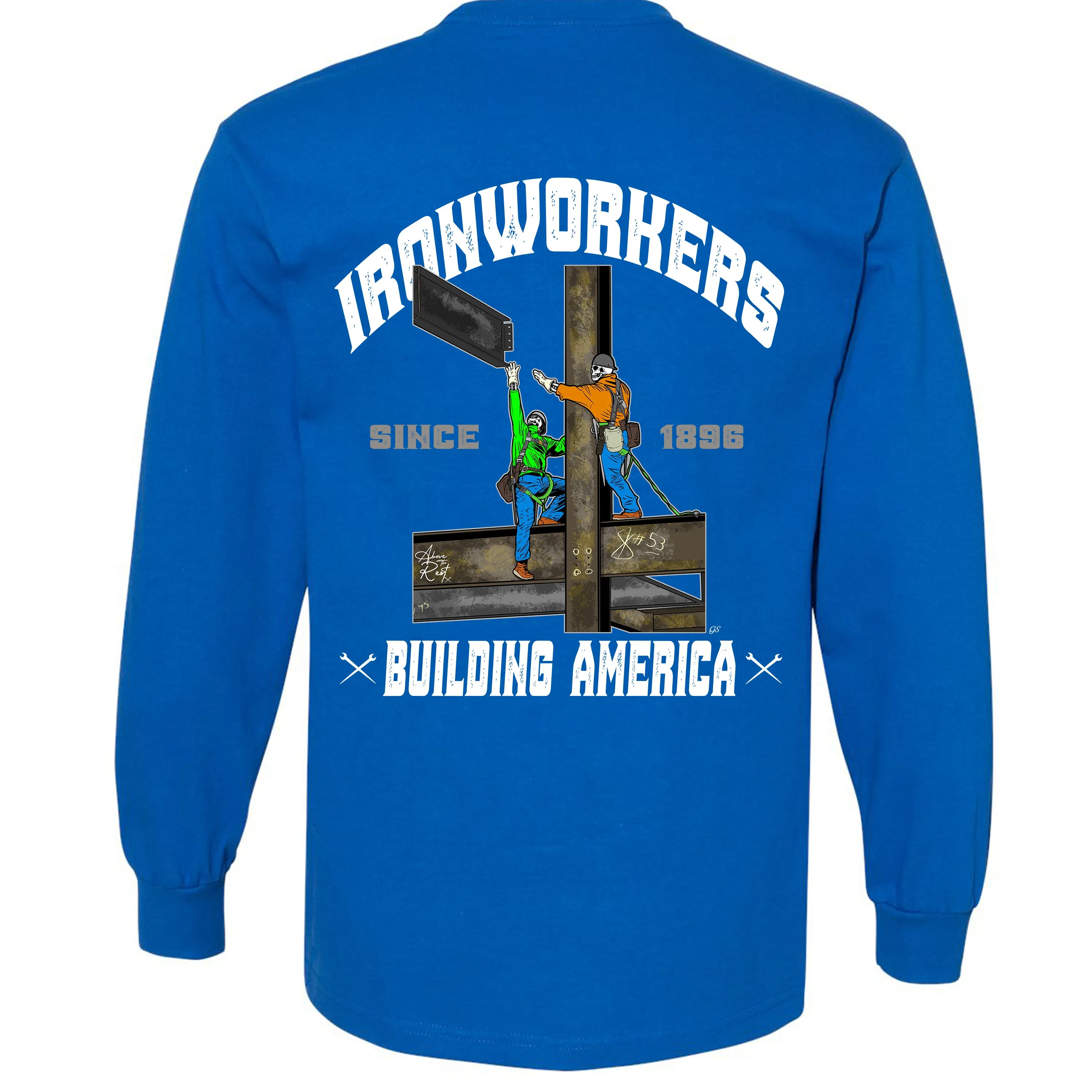 BUILDING AMERICA LONG SLEEVE