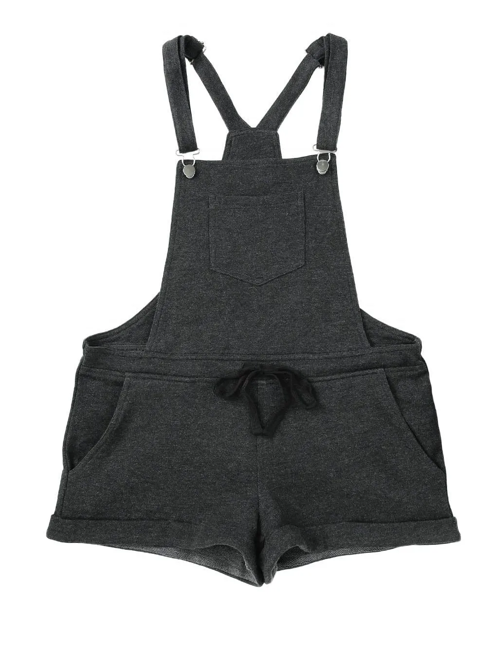 Button-Down Denim Jumpsuit