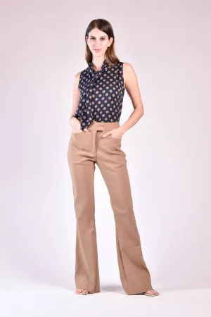 CAMDEN Flared Pants (Camel)