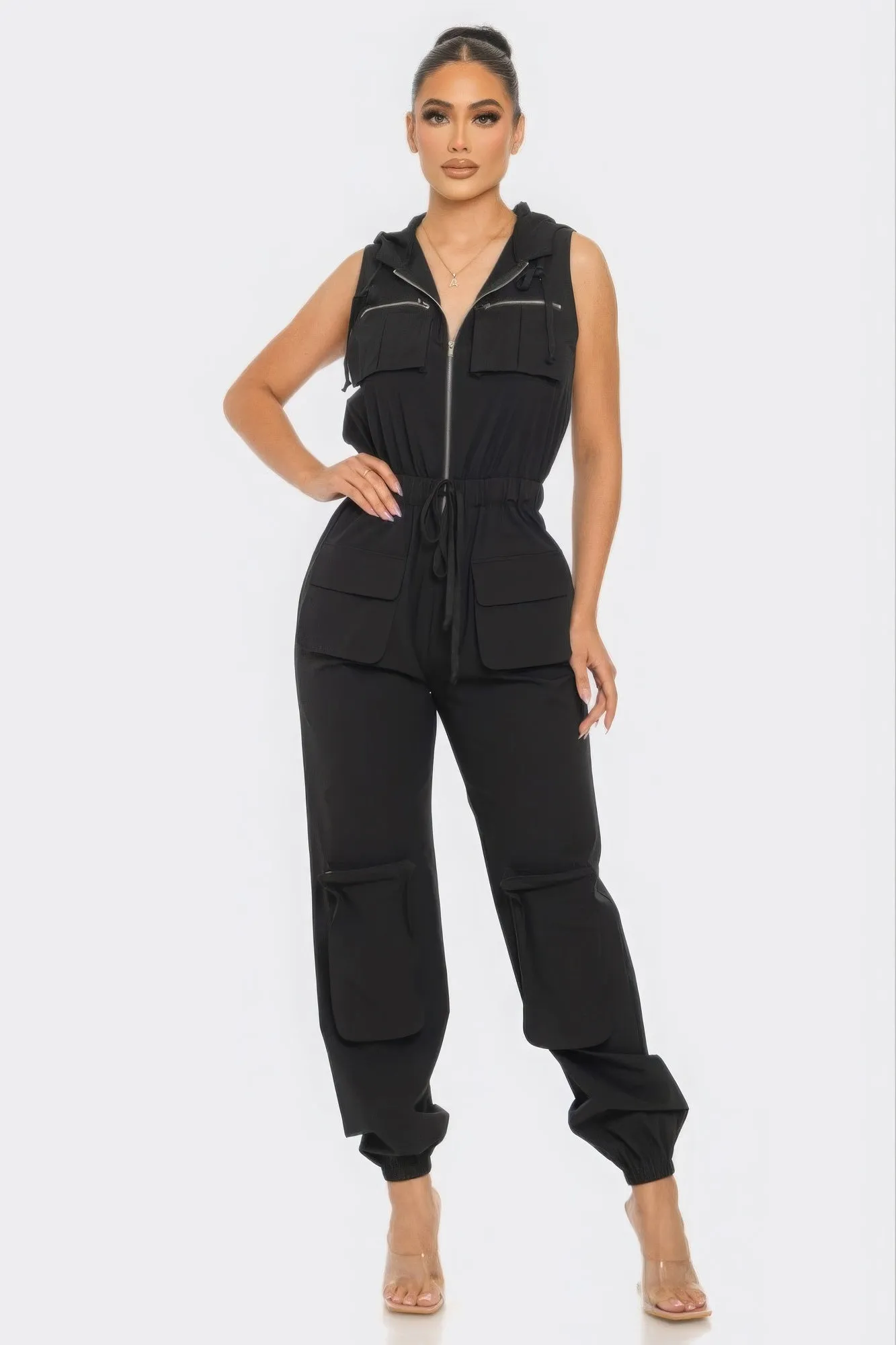 Cargo Jumpsuit Women