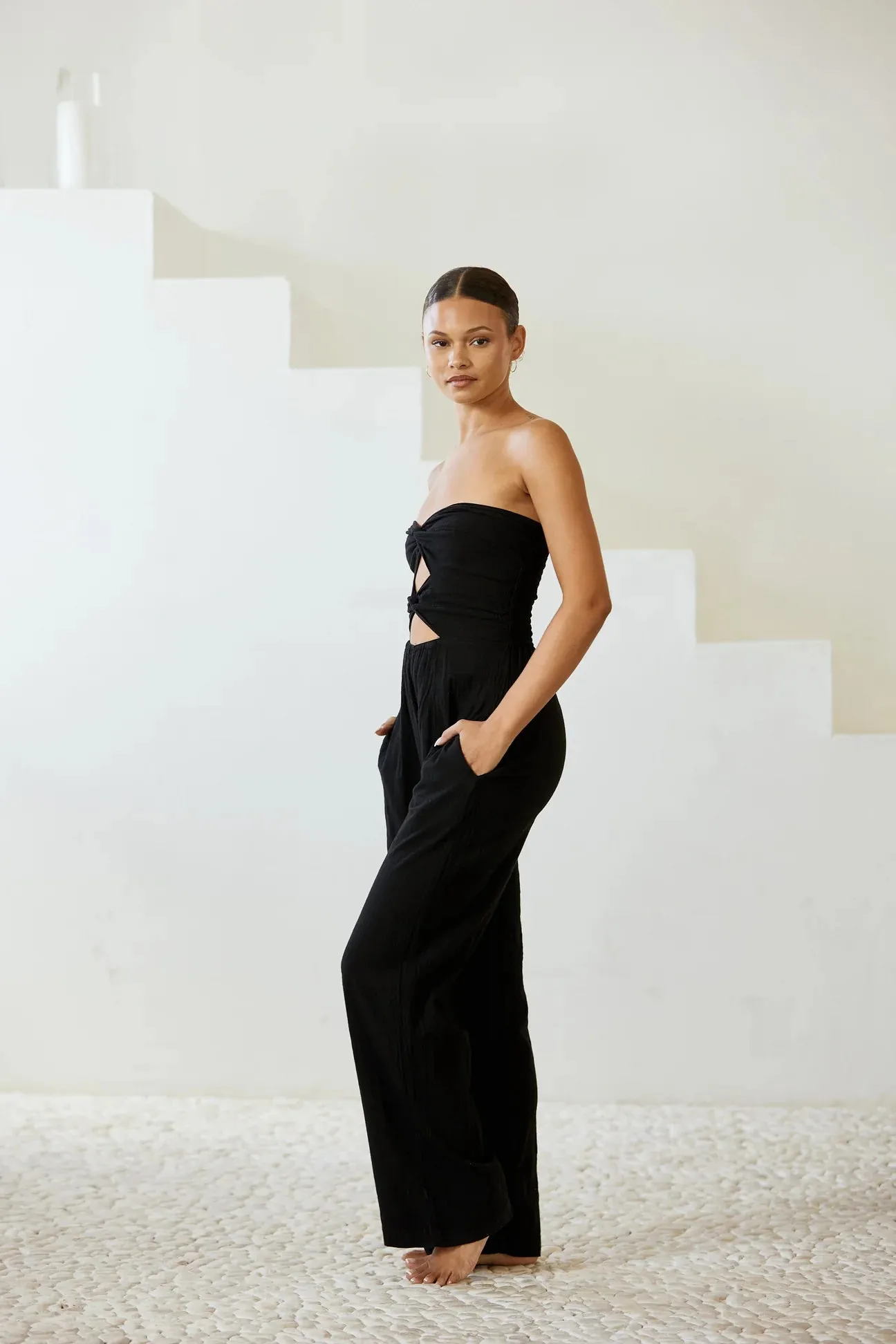 Catarina Jumpsuit in Black