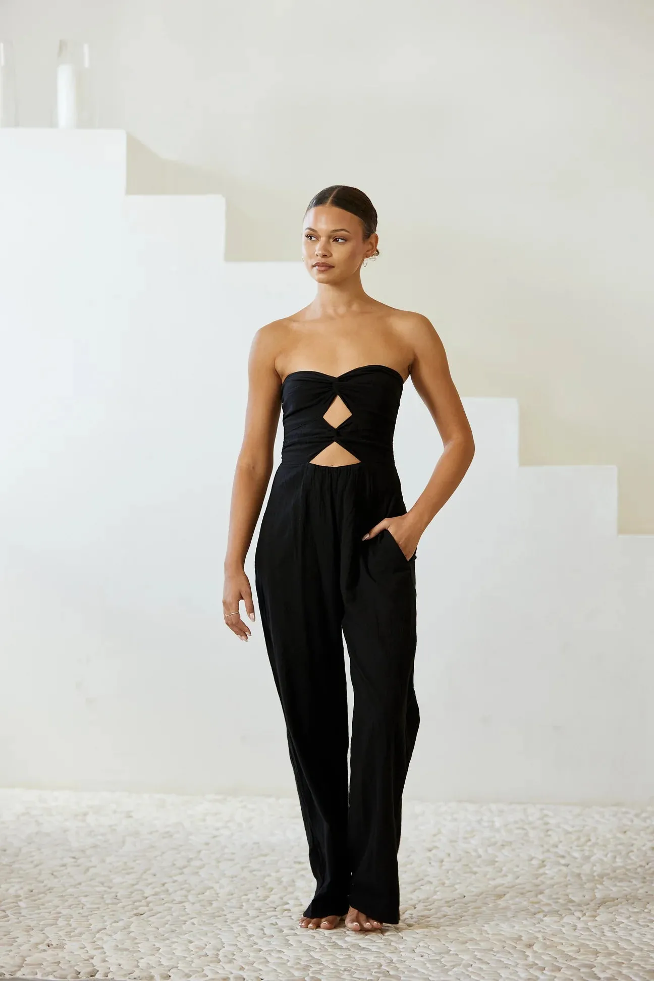 Catarina Jumpsuit in Black