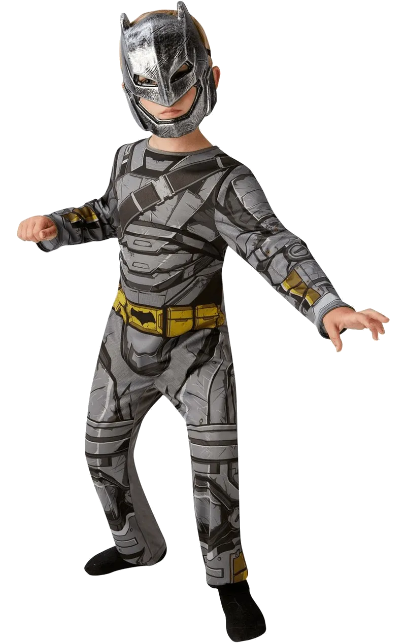 Child Dawn of Justice Batman Armour Age 9  Costume