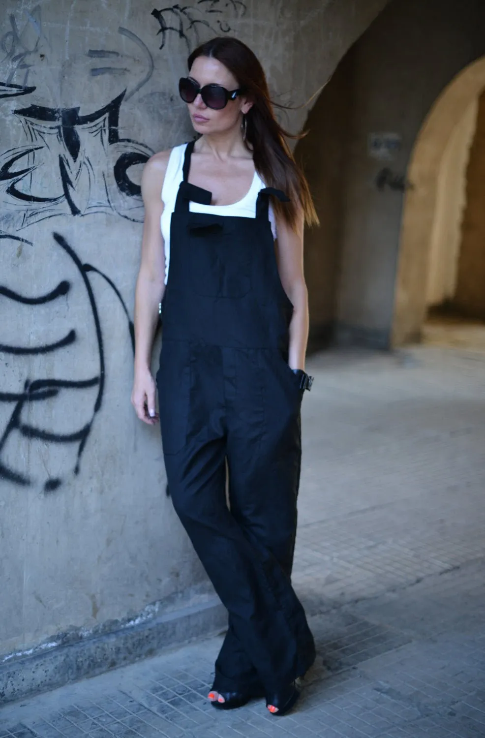 CHRISTIN Linen Jumpsuit