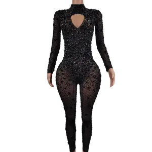Crystal Sheer Bodysuit