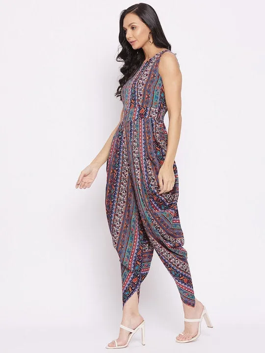 Designer Dhoti Jumpsuit For Women