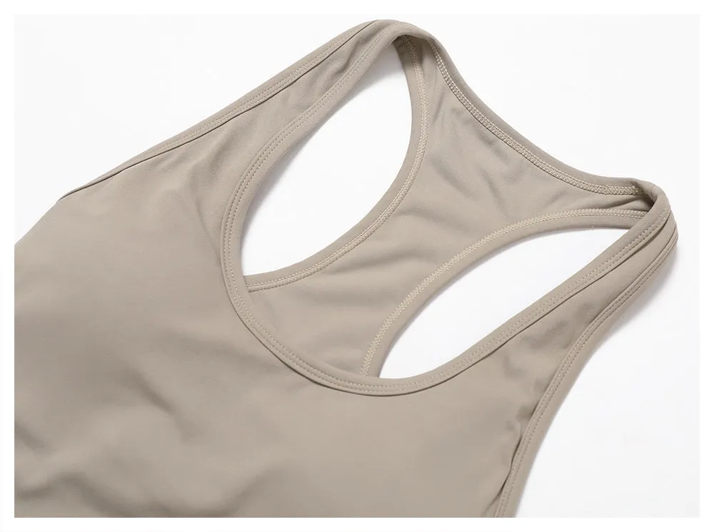 Elevate Lux Jumpsuit Mocha Brown