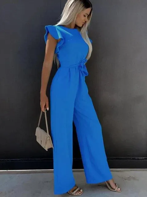 Emily - High-Waist Women's Jumpsuit