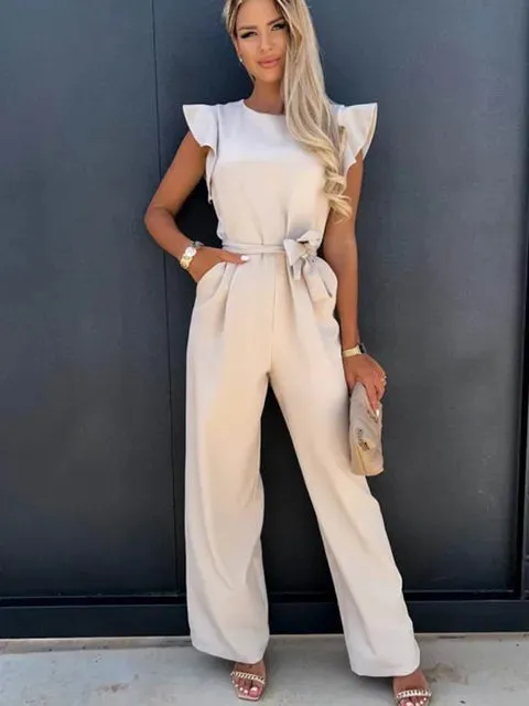 Emily - High-Waist Women's Jumpsuit