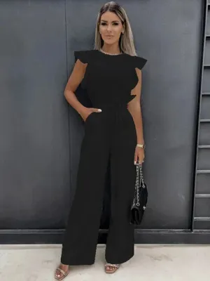 Emily - High-Waist Women's Jumpsuit