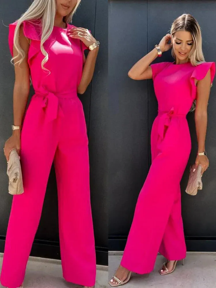 Emily - High-Waist Women's Jumpsuit