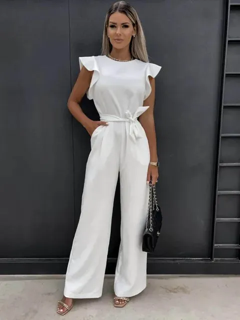 Emily - High-Waist Women's Jumpsuit