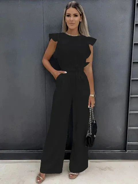 Emily - High-Waist Women's Jumpsuit