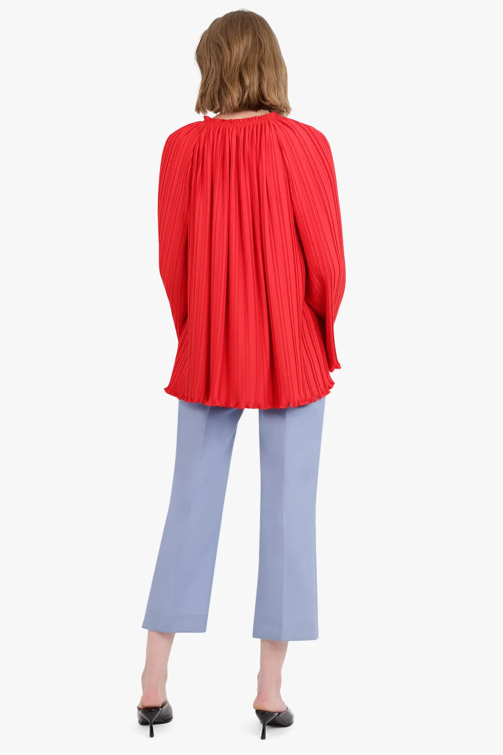 Flared Cropped Pant | Fog