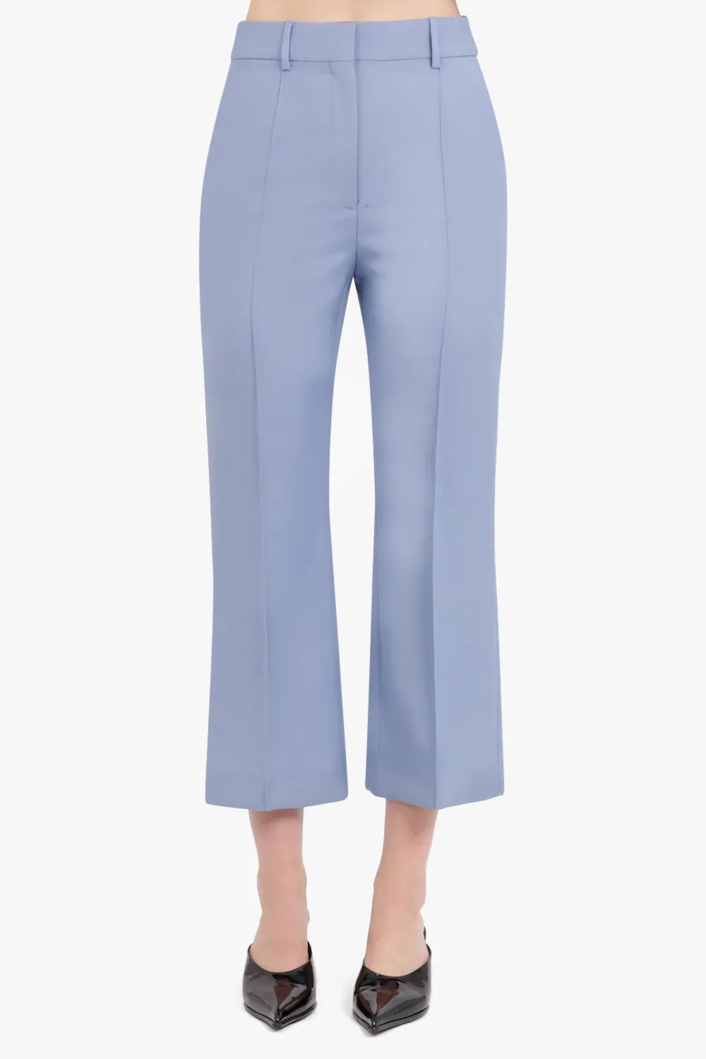 Flared Cropped Pant | Fog