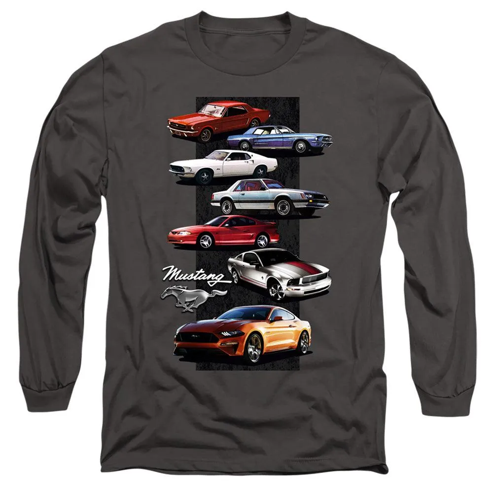 Ford Mustang Stack Long-Sleeve T-Shirt