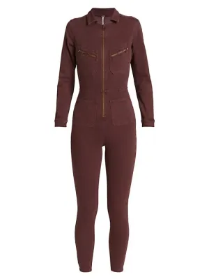 FREE PEOPLE: LENNOX JUMPSUIT WINE