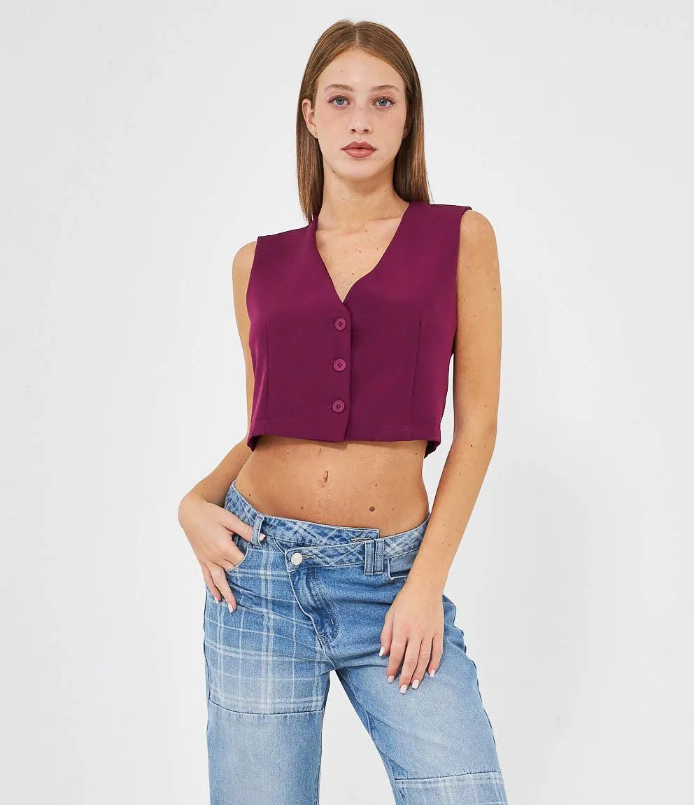 Gilet tre bottoni