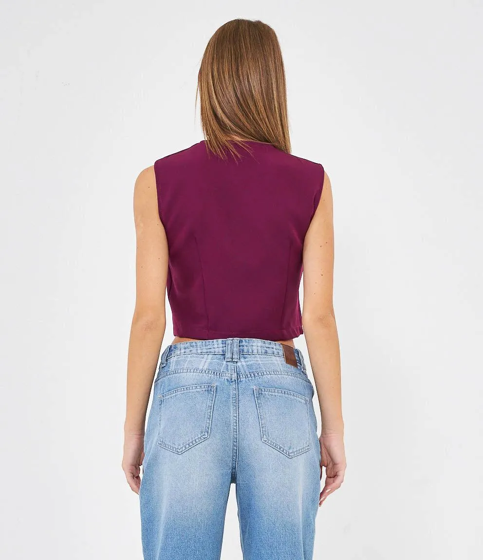 Gilet tre bottoni