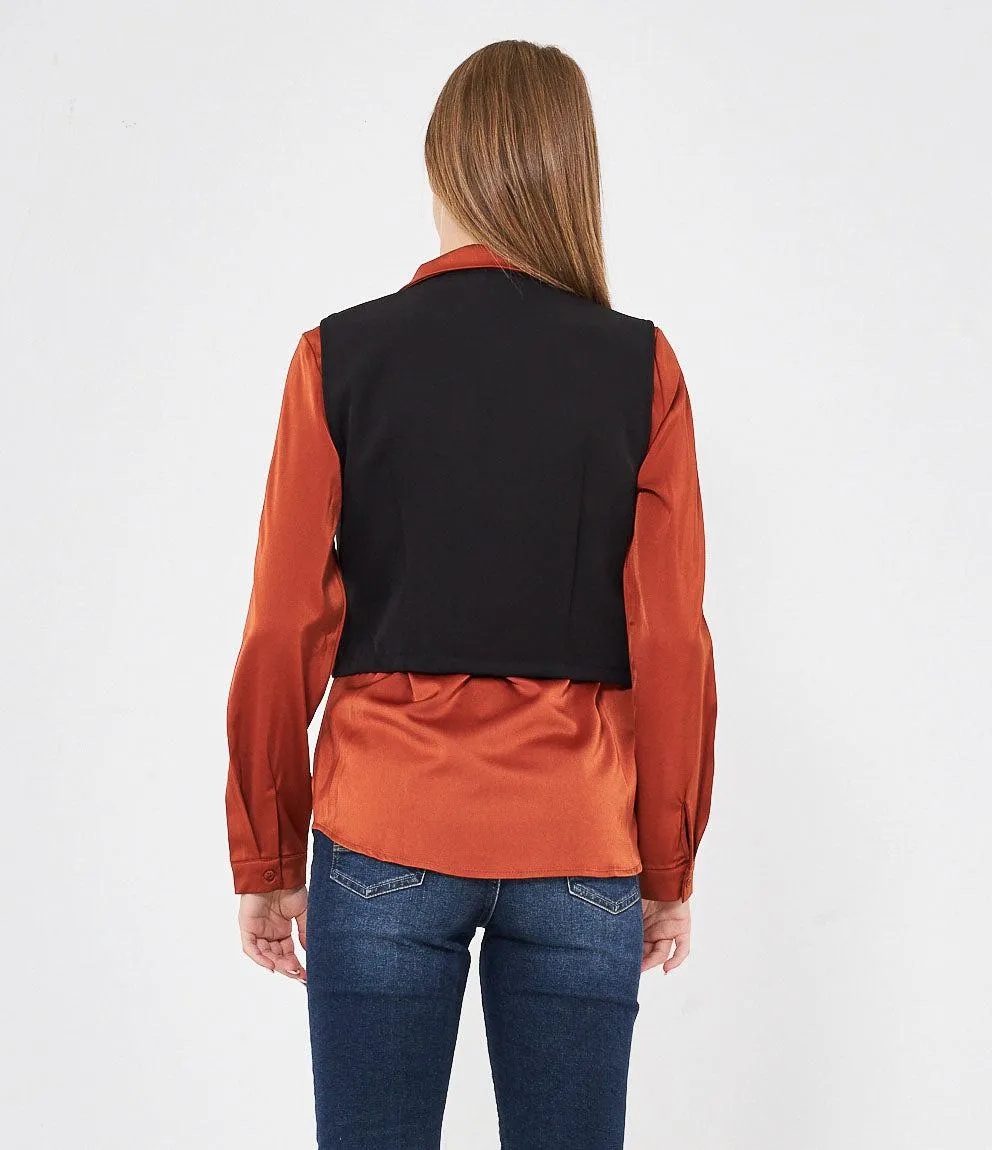 Gilet tre bottoni