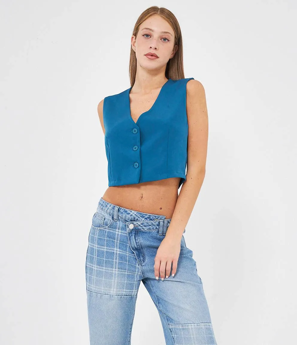 Gilet tre bottoni