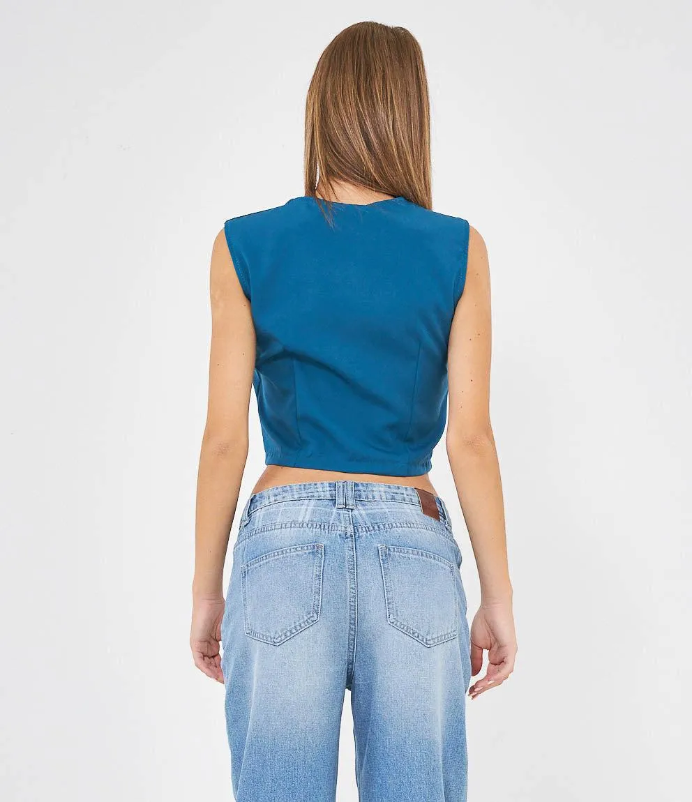Gilet tre bottoni