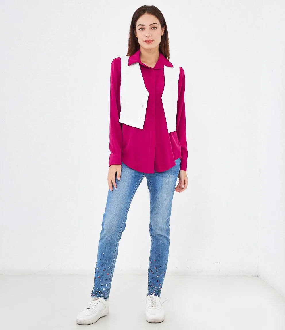 Gilet tre bottoni