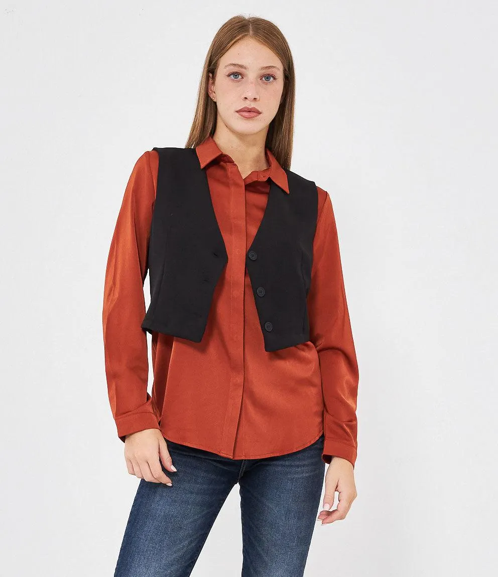 Gilet tre bottoni