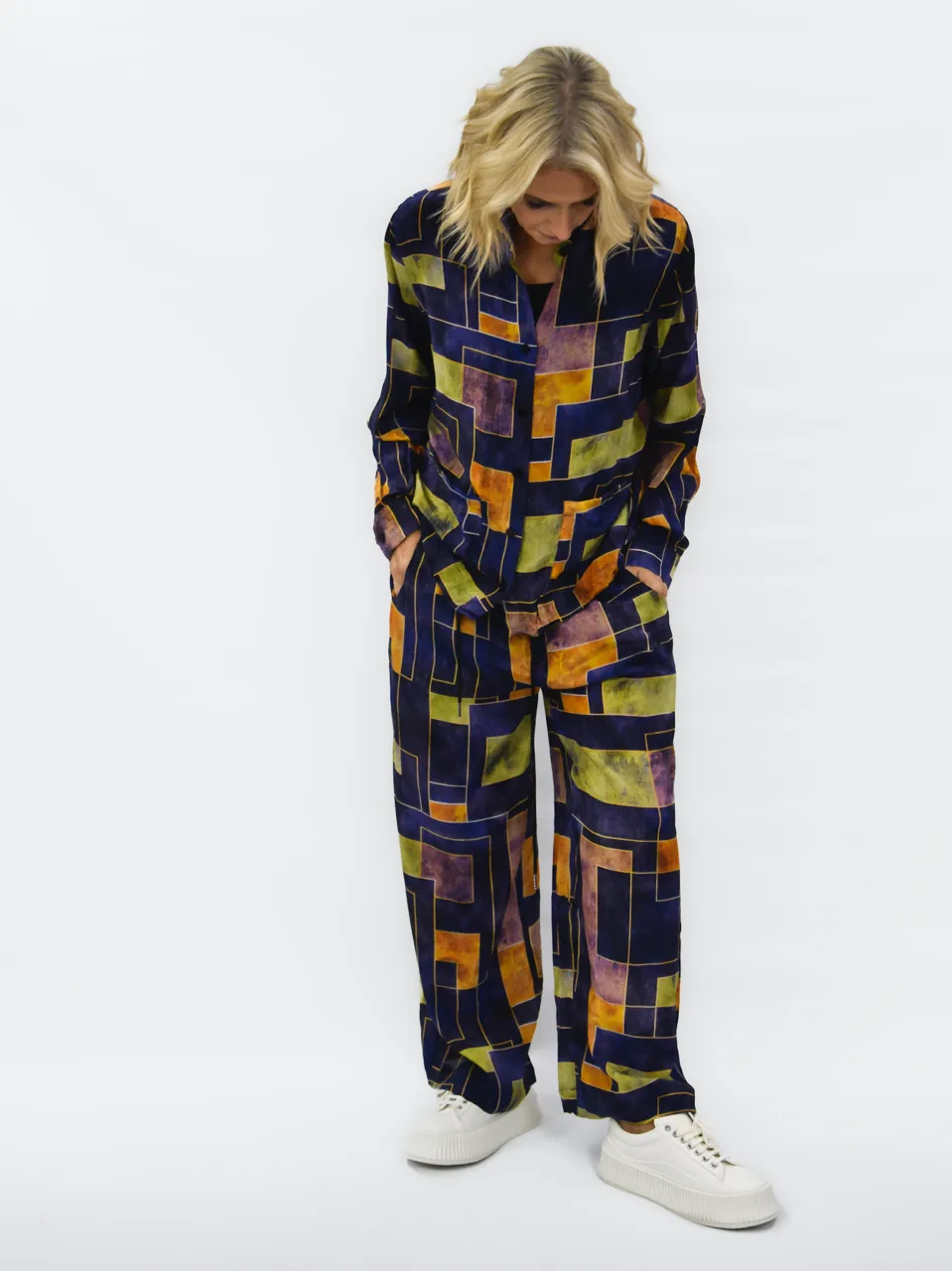 Gin Fizz Silk Pants