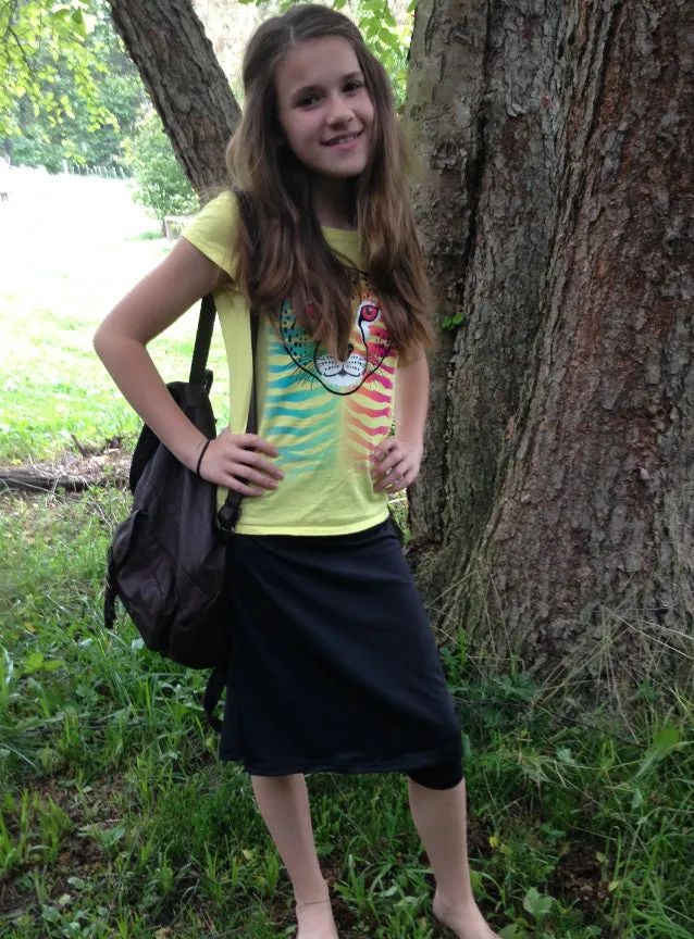 Girls Running / Swim Skort with Leggings