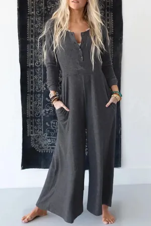Grey Jumpsuit