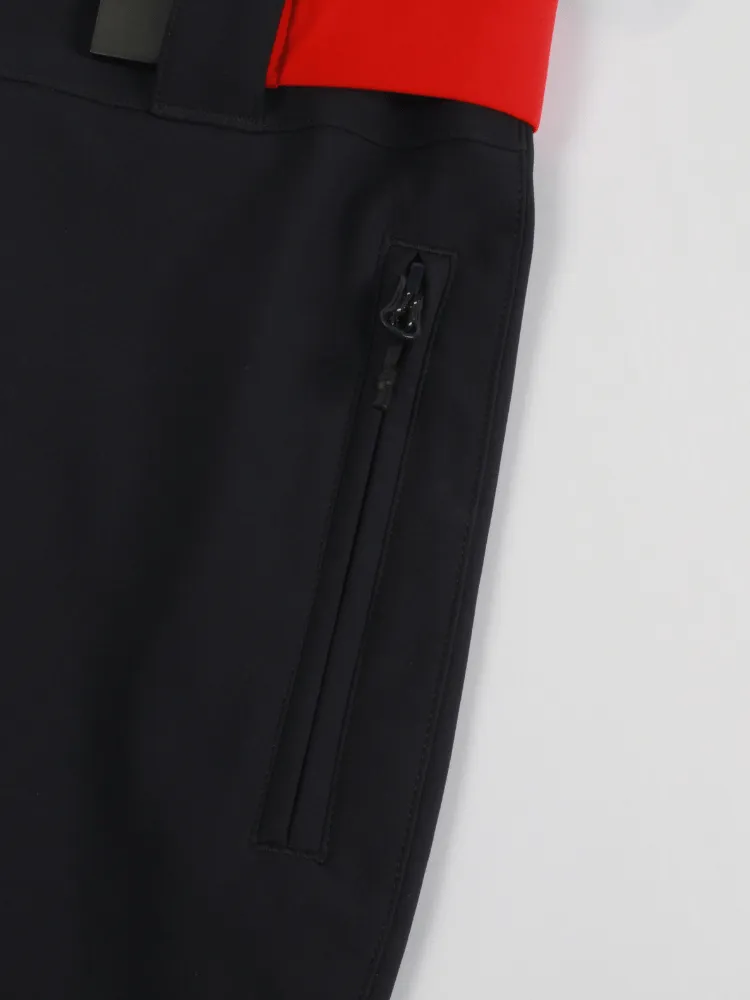 Gsou Snow Retro Belted Slim Ski Jumpsuit - US ONLY