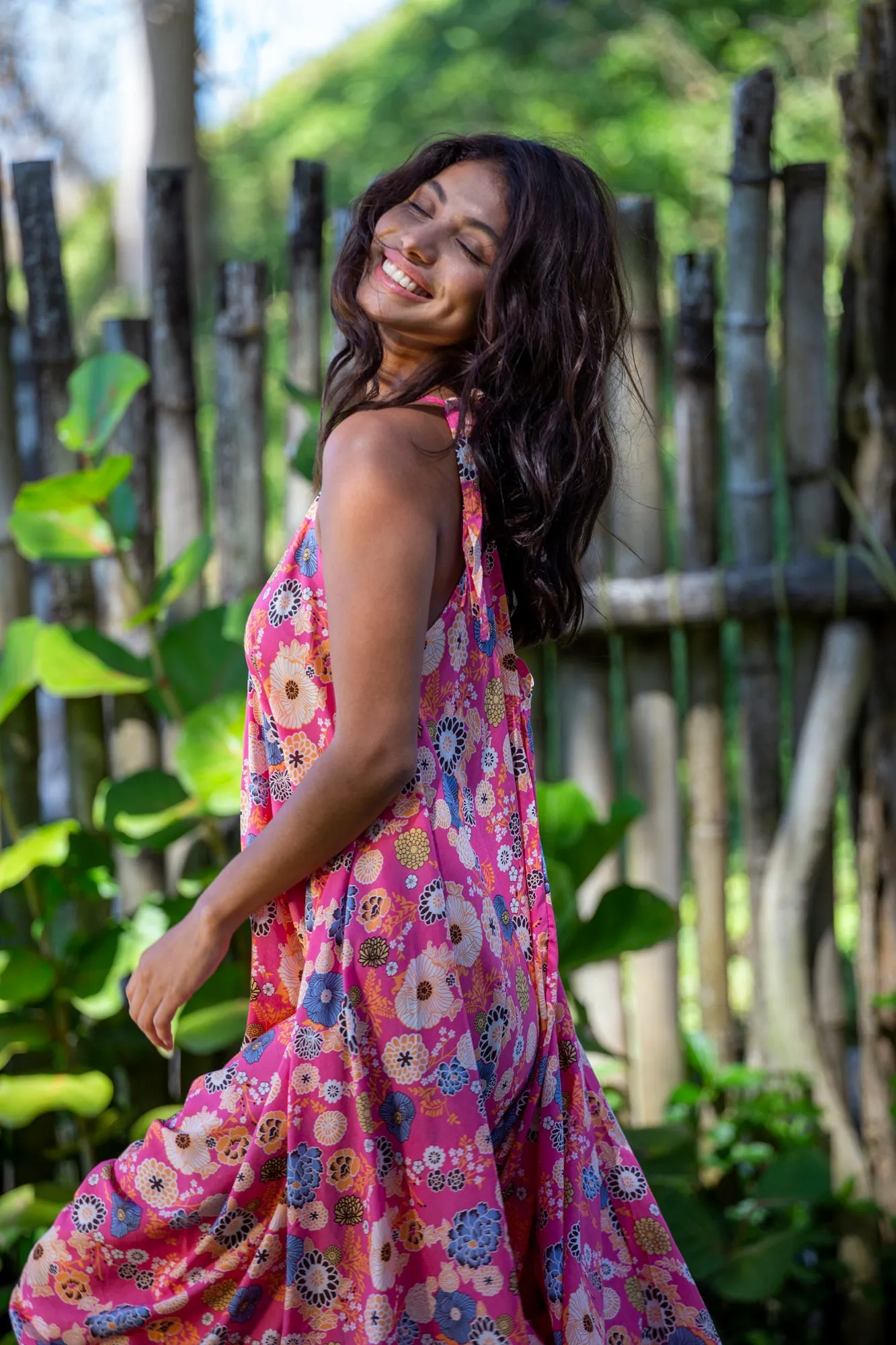 Gypsy Jumpsuit in Premium Okinawa Coral